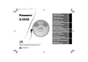 Manuale Panasonic SL-SX450 Discman