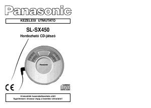 Használati útmutató Panasonic SL-SX450 Hordozható CD-lejátszó
