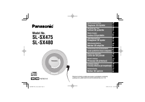 Manual de uso Panasonic SL-SX475 Discman