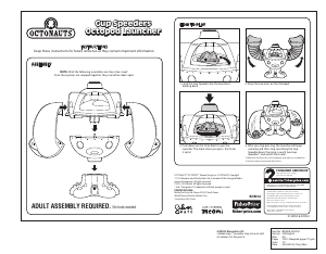 Handleiding Fisher-Price Octonauts Octopod Launcher