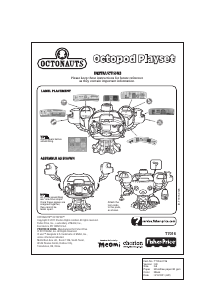 Handleiding Fisher-Price Octonauts Octopod Playset