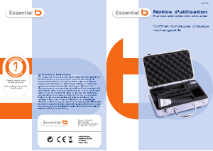 Mode d’emploi Essentiel B ETCR 1 Tondeuse
