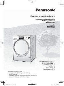 Kasutusjuhend Panasonic NH-P80S1 Kuivati