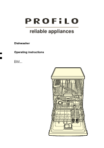 Handleiding Profilo BM5222EG Vaatwasser