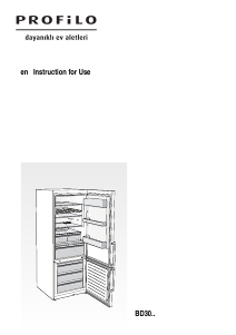 Manual Profilo BD3056B3LN Fridge-Freezer