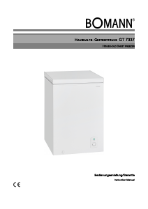 Manual Bomann GT 7337 Freezer