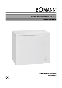 Manual Bomann GT 7338 Freezer