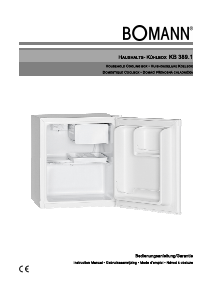 Manual Bomann KB 389.1 Refrigerator