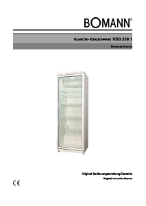 Manual Bomann KSG 239.1 Refrigerator