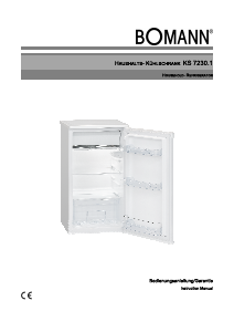 Manual Bomann KS 7230.1 Refrigerator