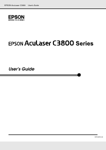 Manual Epson AcuLaser C3800DN Printer
