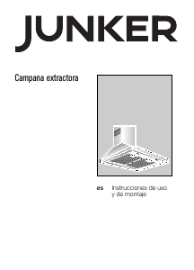Manual de uso Junker JD66WS50 Campana extractora