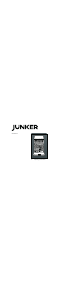 Manual Junker JS03IN50 Dishwasher