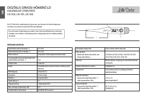 Használati útmutató Little Doctor LD-300 Hőmérő