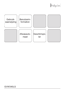 Bedienungsanleitung Pelgrim GVW340LS Geschirrspüler