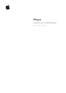 Mode d’emploi Apple iPhone (iOS 5) Téléphone portable