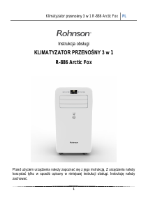 Instrukcja Rohnson R-886 Arctic Fox Klimatyzator