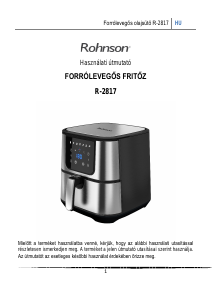Használati útmutató Rohnson R-2817 Olajsütő