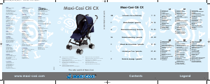 Manual Maxi-Cosi Citi CX Carrinho de bebé