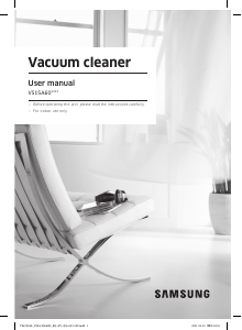 Manual Samsung VS15A6032R5 Vacuum Cleaner