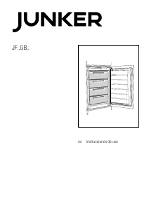 Manual de uso Junker JF20GB20 Congelador