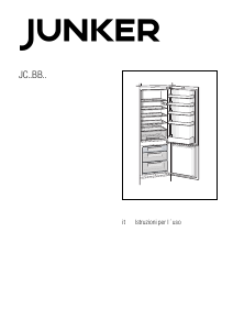 Manuale Junker JC70BB20 Frigorifero-congelatore