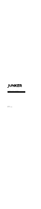 Manuale Junker JI36GT50 Piano cottura