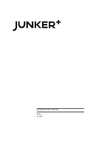 Manual Junker JI36GT54 Hob