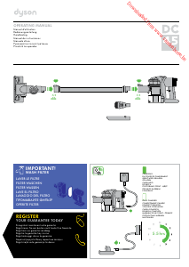 Manuale Dyson DC45 Aspirapolvere