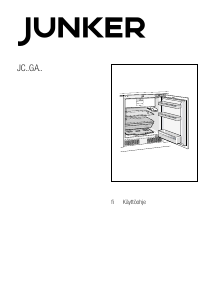 Käyttöohje Junker JC15GA20 Jääkaappi