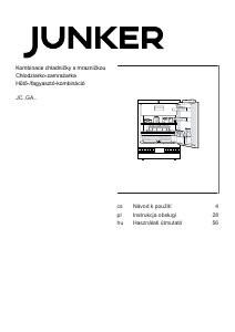 Instrukcja Junker JC15GAFF0 Lodówka