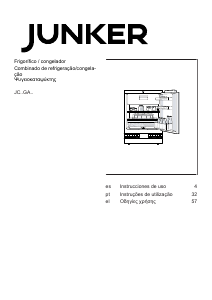 Manual de uso Junker JC15GAFF0 Refrigerador