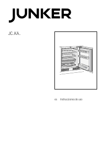 Manual de uso Junker JC15KA20 Refrigerador