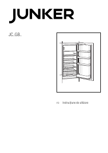 Manual Junker JC20GB30 Frigider