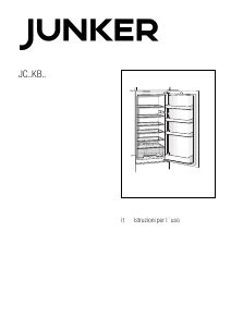 Manuale Junker JC20KB20 Frigorifero