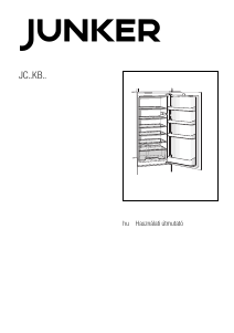 Használati útmutató Junker JC20KB30 Hűtőszekrény