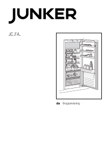 Brugsanvisning Junker JC40FA31 Køleskab