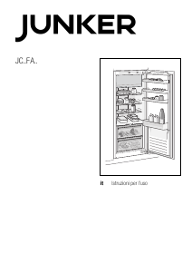 Manuale Junker JC50FA31 Frigorifero