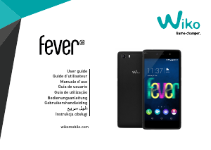 Manual Wiko Fever Telefone celular