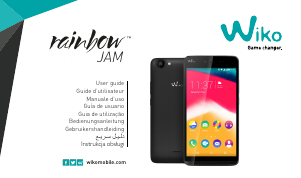 Manuale Wiko Rainbow Jam Telefono cellulare