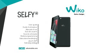 Manual de uso Wiko Selfy 4G Teléfono móvil