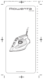 Instrukcja Rowenta DW1000 Żelazko
