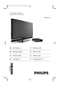 Manuale Philips 42PES0001H LED televisore