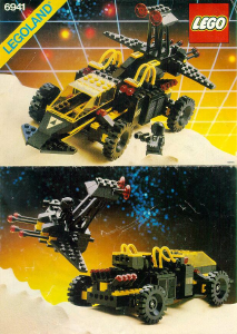 Handleiding Lego set 6941 Blacktron Battrax