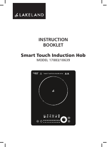 Manual Lakeland 17883 Smart Touch Hob