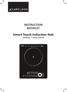 Manual Lakeland 18639 Smart Touch Hob