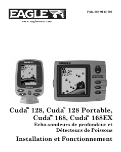 Mode d’emploi Eagle Cuda 168 Sondeur