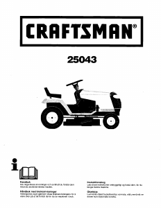 Εγχειρίδιο Craftsman 25043 Μηχανή του γκαζόν