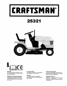 Εγχειρίδιο Craftsman 25321 Μηχανή του γκαζόν