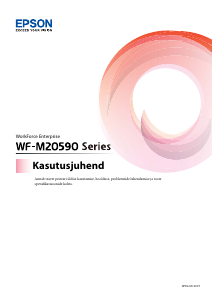 Kasutusjuhend Epson WorkForce Enterprise WF-M20590D4TW Multifunktsionaalne printer